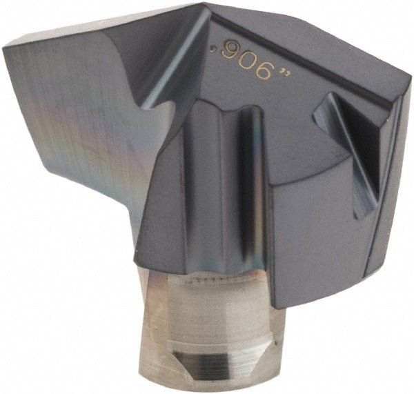 Iscar 5506655 Replaceable Drill Tips ICP0906 IC908, 0.9062" Dia, 23.02 mm Dia, 140 deg Point,  IC908