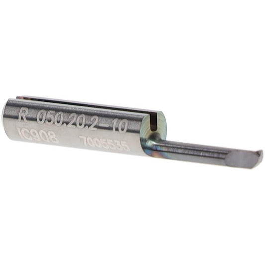 Iscar 6405293 Boring, Chamfering & Profiling Bar 2.00 mm Min Bore, 10.00 mm Max Depth, Right Hand, 10.00, Submicron Solid Carbide