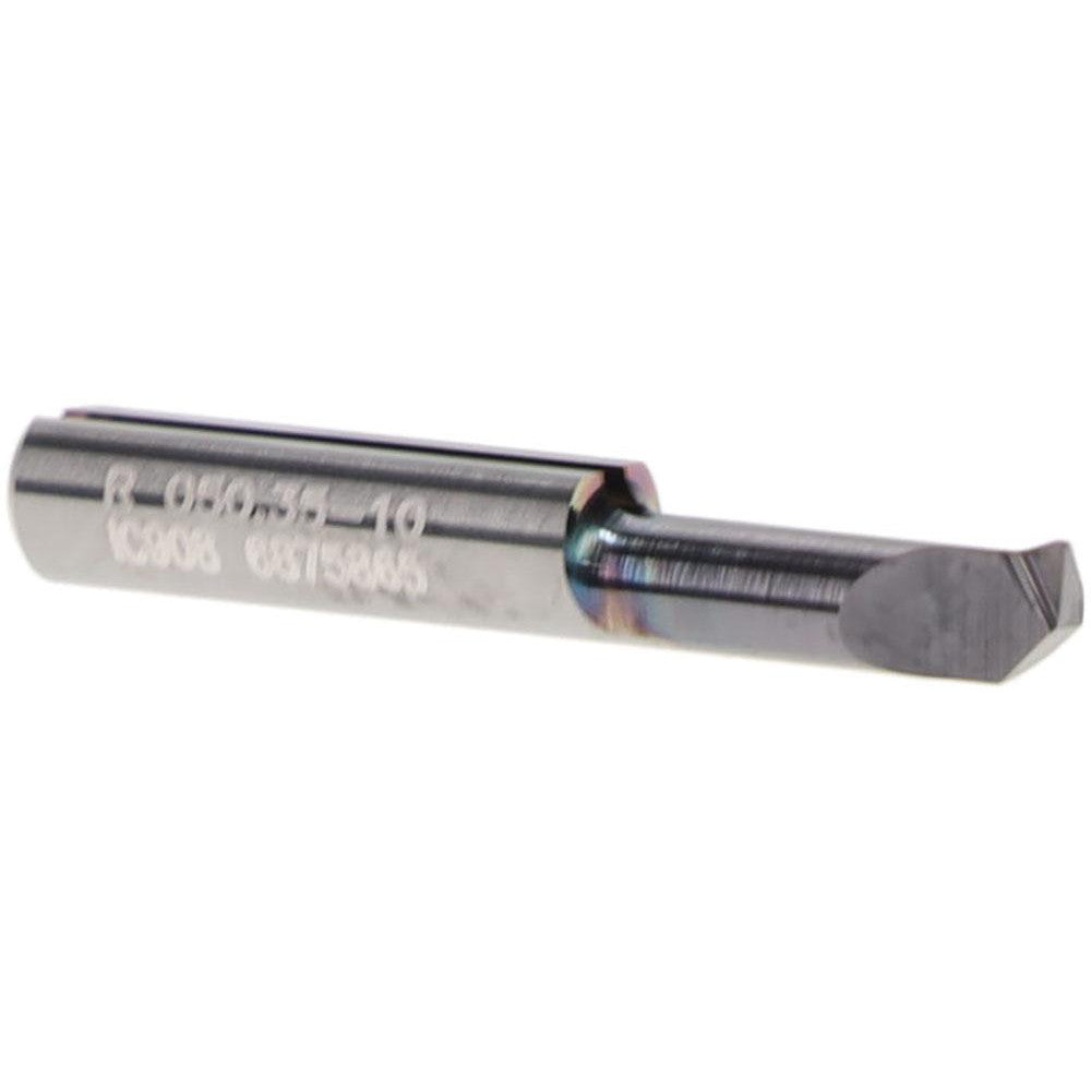 Iscar 6405286 Boring, Chamfering & Profiling Bar 3.50 mm Min Bore, 10.00 mm Max Depth, Right Hand, 10.00, Submicron Solid Carbide