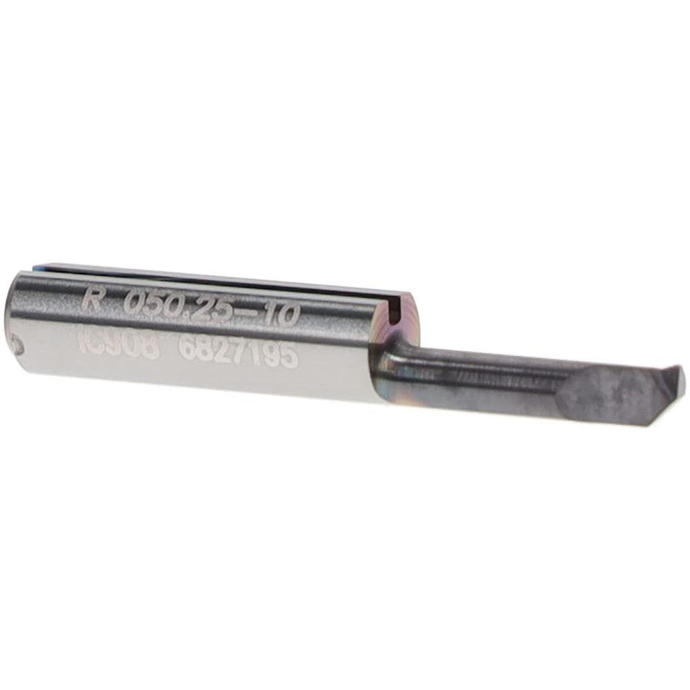 Iscar 6405284 Boring, Chamfering & Profiling Bar 2.50 mm Min Bore, 10.00 mm Max Depth, Right Hand, 10.00, Submicron Solid Carbide