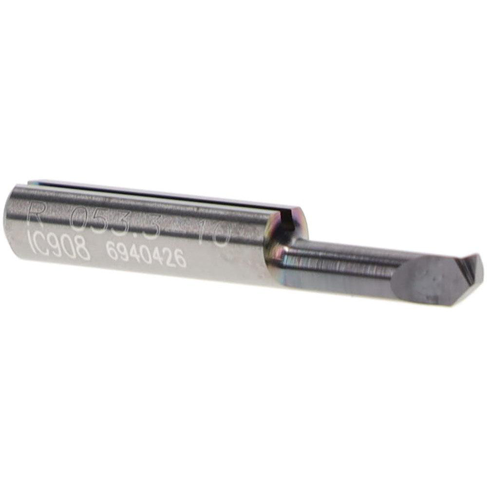 Iscar 6403986 Boring, Chamfering & Profiling Bar 2.80 mm Min Bore, 9.00 mm Max Depth, Right Hand, 9.00, Submicron Solid Carbide