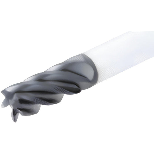 Iscar 5623154 Corner Radius End Mill 3/8" Dia, 0.0200" Radius, 5 Flute, Solid Carbide
