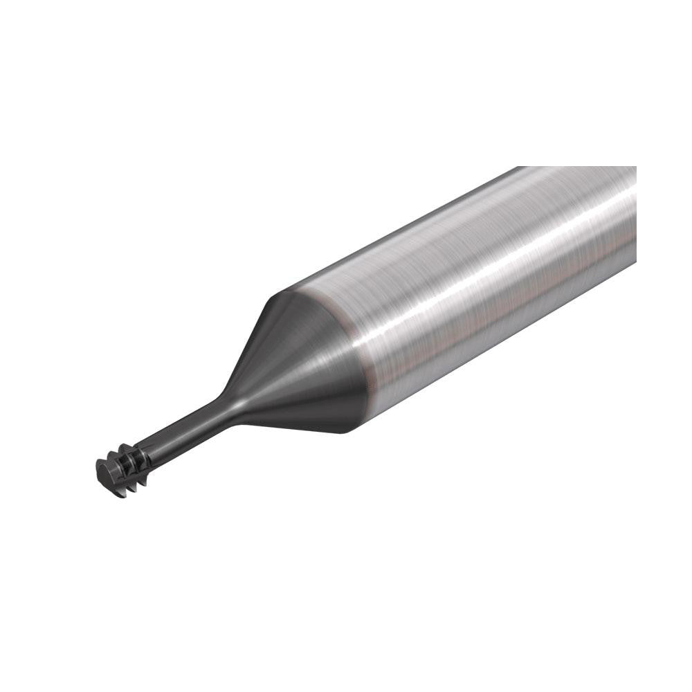 Iscar 5604797 Helical Flute Thread Mill #4-40, Internal, 3 Flute, 6.00 mm Shank Dia, Solid Carbide