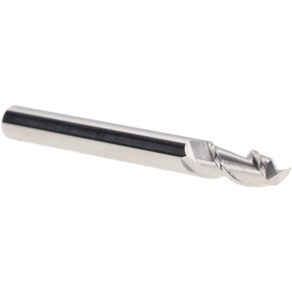Iscar 5621972 Square End Mill 1/4" Dia, 1/2" LOC, 2 Flute, Solid Carbide