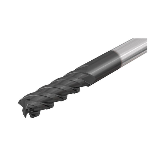 Iscar 5620957 Square End Mill 5/8" Dia, 1-1/4" LOC, 4 Flute, Solid Carbide