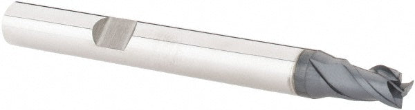 Iscar 5620426 Square End Mill 4.80 mm Dia, 6.00 mm LOC, 3 Flute, Solid Carbide