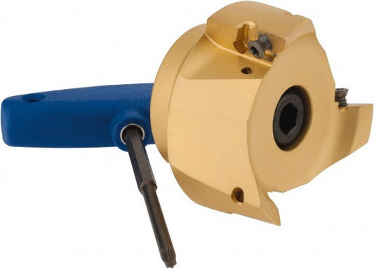 Iscar 3102771 3" Cut Dia, 1" Arbor Hole Dia, 0.622" Max Depth, Indexable Square-Shoulder Face Mill