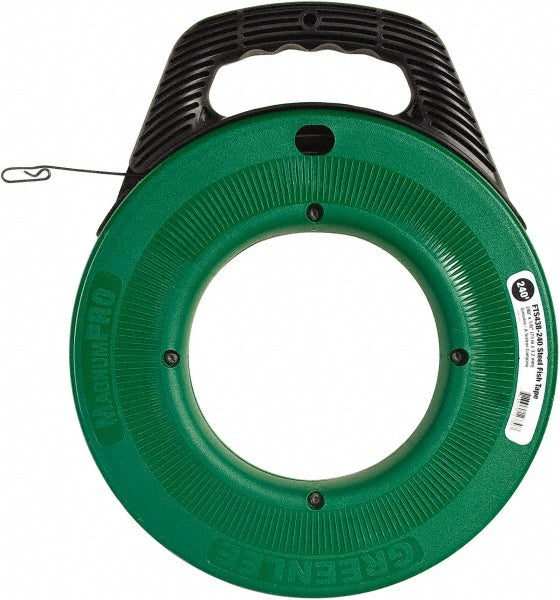 Greenlee FTS438-240 240 Ft. Long x 1/8 Inch Wide, Steel Fish Tape