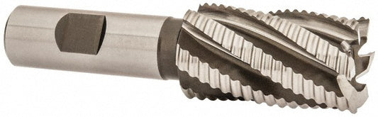 Hertel 91191940 Roughing End Mill 1-1/8" Dia, 6 Flute, Coarse Pitch, Single End, Cobalt
