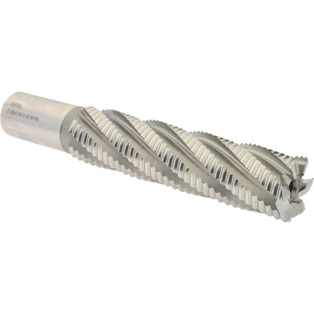 Hertel 91192005 Roughing End Mill 1-1/2" Dia, 6 Flute, Coarse Pitch, Single End, Cobalt
