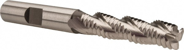 Hertel 91192146 Roughing End Mill 3/8" Dia, 3 Flute, Coarse Pitch, Single End, Cobalt