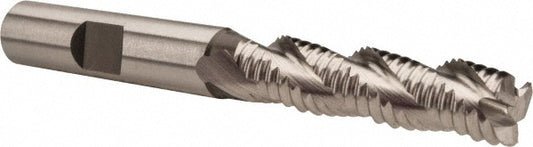 Hertel 91192146 Roughing End Mill 3/8" Dia, 3 Flute, Coarse Pitch, Single End, Cobalt