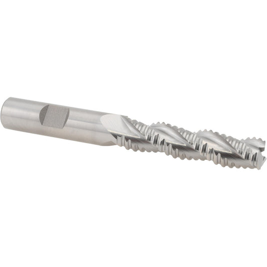 Hertel 91192161 Roughing End Mill 1/2" Dia, 3 Flute, Coarse Pitch, Single End, Cobalt