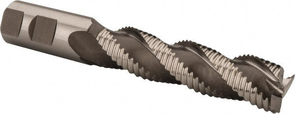Hertel 91192294 Roughing End Mill 1" Dia, 3 Flute, Coarse Pitch, Single End, Cobalt