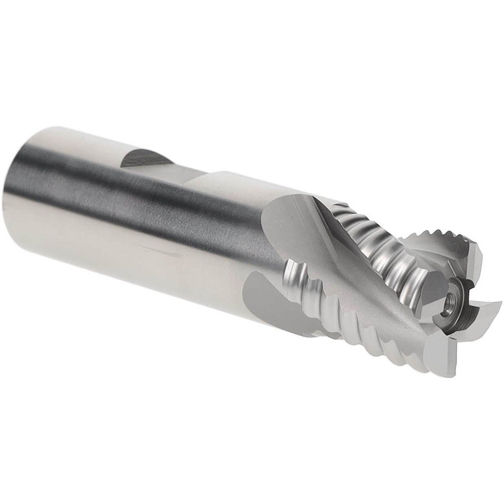 Hertel 91192468 Roughing End Mill 3/4" Dia, 4 Flute, Single End, Cobalt