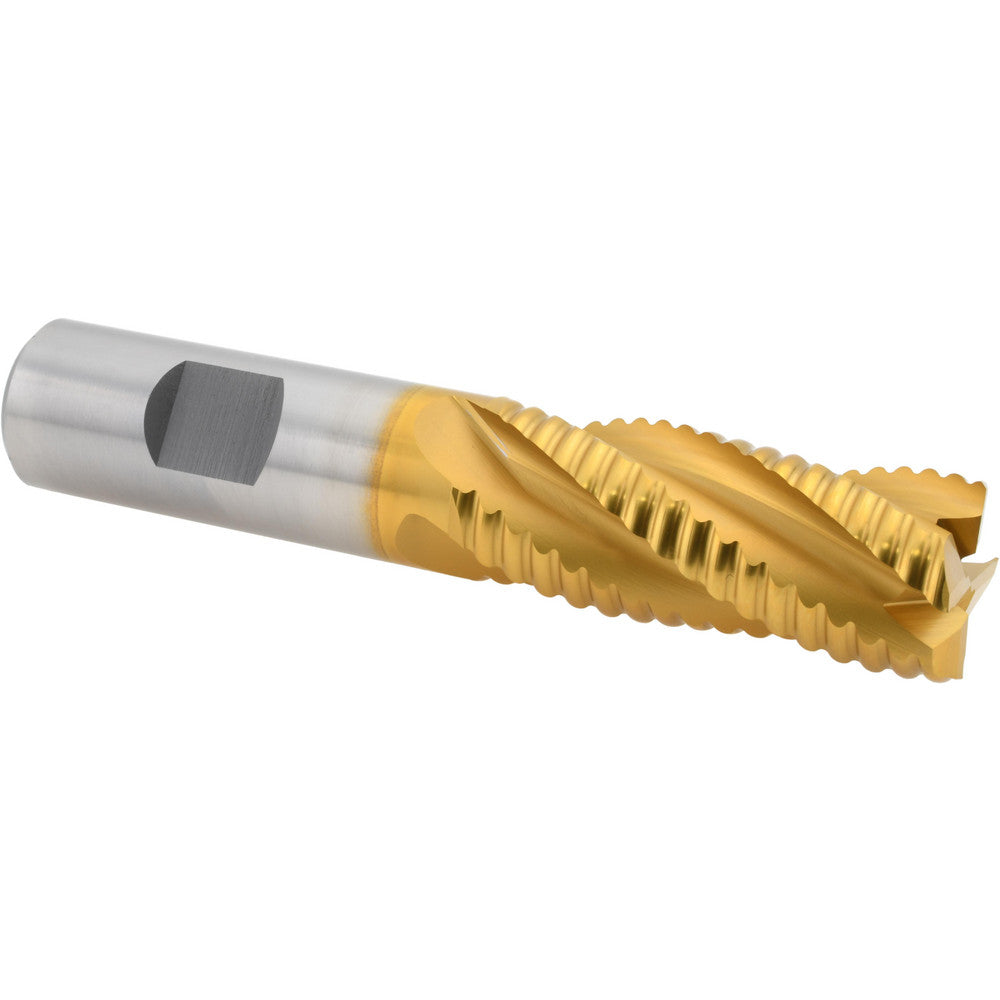 Hertel 91193102 Roughing End Mill 13/16" Dia, 4 Flute, Coarse Pitch, Single End, Cobalt