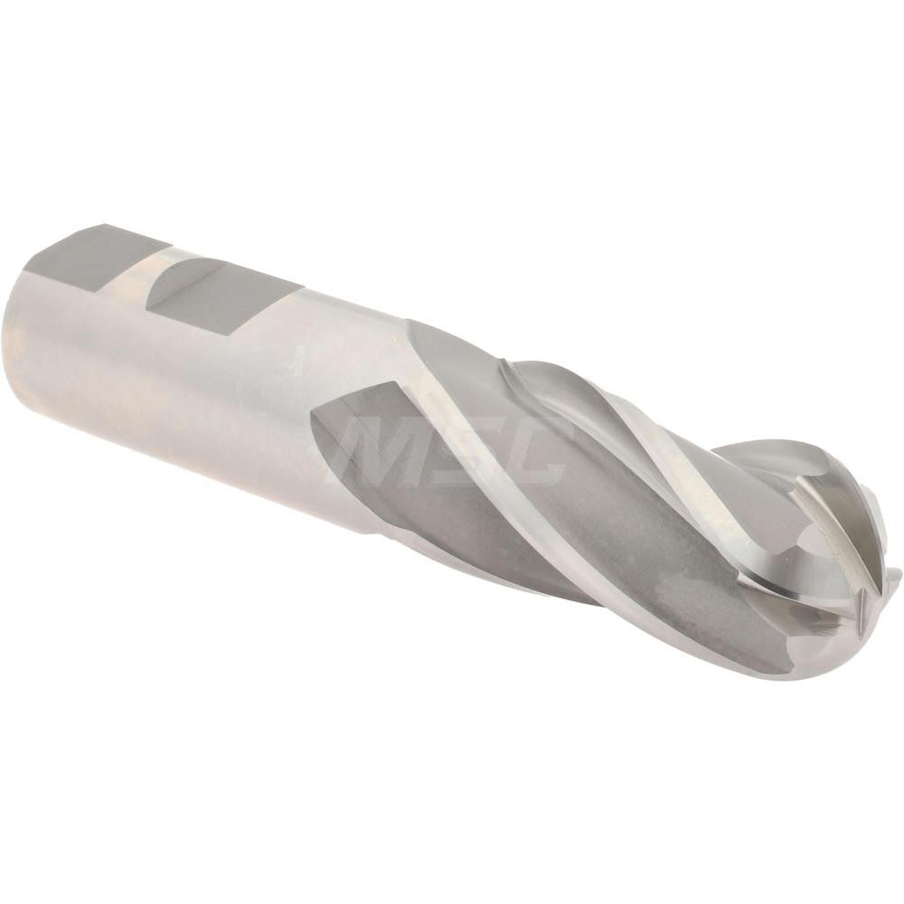 Hertel E2020056 Ball End Mill 0.875" Dia, 1.875" LOC, 4 Flute, Cobalt