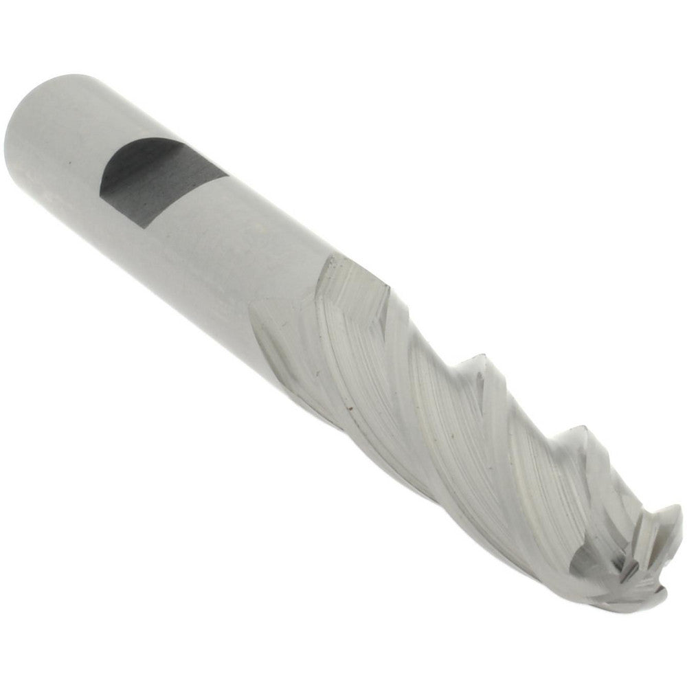 Hertel E2021024 Ball End Mill 0.375" Dia, 1.5" LOC, 4 Flute, Cobalt