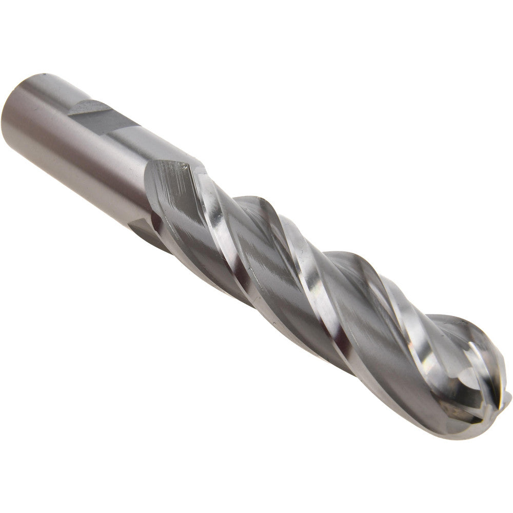 Hertel E2021048 Ball End Mill 0.75" Dia, 3" LOC, 4 Flute, Cobalt