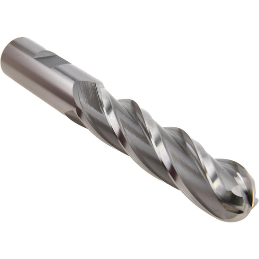Hertel E2021048 Ball End Mill 0.75" Dia, 3" LOC, 4 Flute, Cobalt