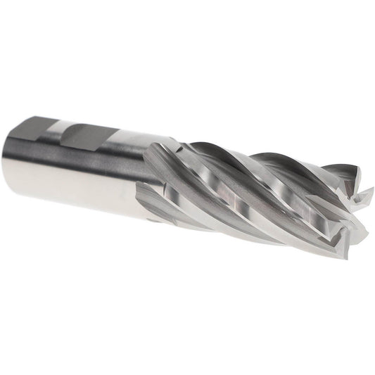 Hertel E2042064 Square End Mill 1" Dia, 2" LOC, 6 Flutes, Cobalt