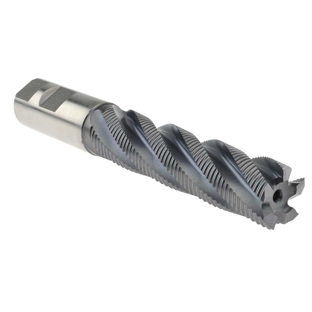 Hertel 91196683 Roughing End Mill 1" Dia, 5 Flute, Single End, Cobalt