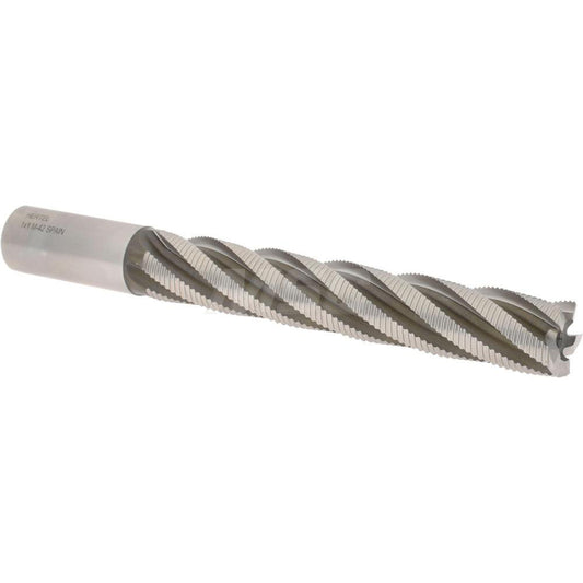 Hertel 91197236 Roughing End Mill 1" Dia, 5 Flute, Single End, Cobalt