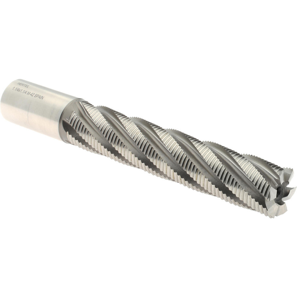 Hertel 91197251 Roughing End Mill 1-1/4" Dia, 6 Flute, Fine Pitch, Single End, Cobalt