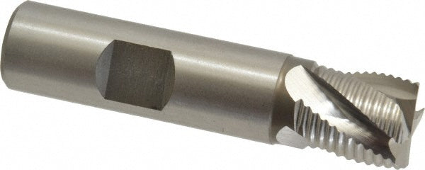 Hertel 91197376 Roughing End Mill 5/8" Dia, 4 Flute, Fine Pitch, Single End, Cobalt