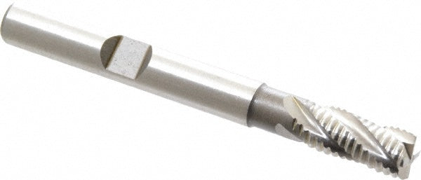 Hertel 91197525 Roughing End Mill 6.00 mm Dia, 4 Flute, Fine Pitch, Single End, Cobalt