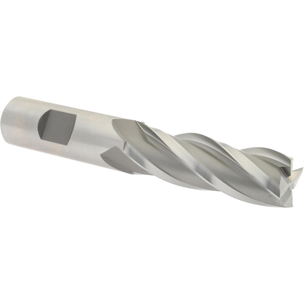 Hertel GG99914133 Square End Mill 3/4'' Dia, 2-1/4'' LOC, 3/4'' Shank Dia, 4-1/2'' OAL, 4 Flutes, High Speed Steel
