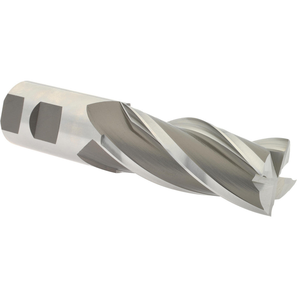 Hertel GG039981 Square End Mill 1-1/4'' Dia, 3'' LOC, 1-1/4'' Shank Dia, 5-1/2'' OAL, 4 Flutes, High Speed Steel