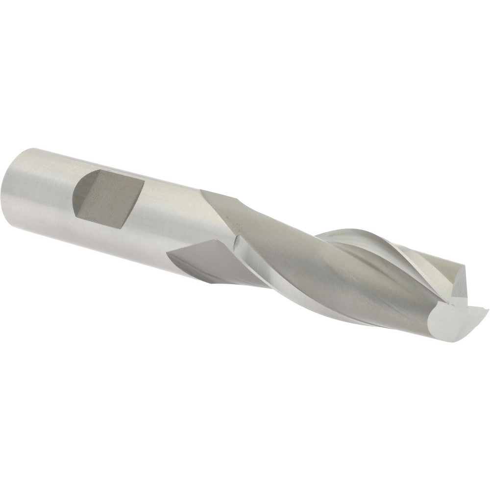 Hertel GC99914157 Square End Mill 5/8'' Dia, 1-5/8'' LOC, 5/8'' Shank Dia, 3-3/4'' OAL, 2 Flutes, High Speed Steel
