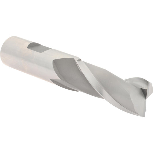 Hertel GG99914158 Square End Mill 3/4'' Dia, 1-3/4'' LOC, 3/4'' Shank Dia, 4'' OAL, 2 Flutes, High Speed Steel