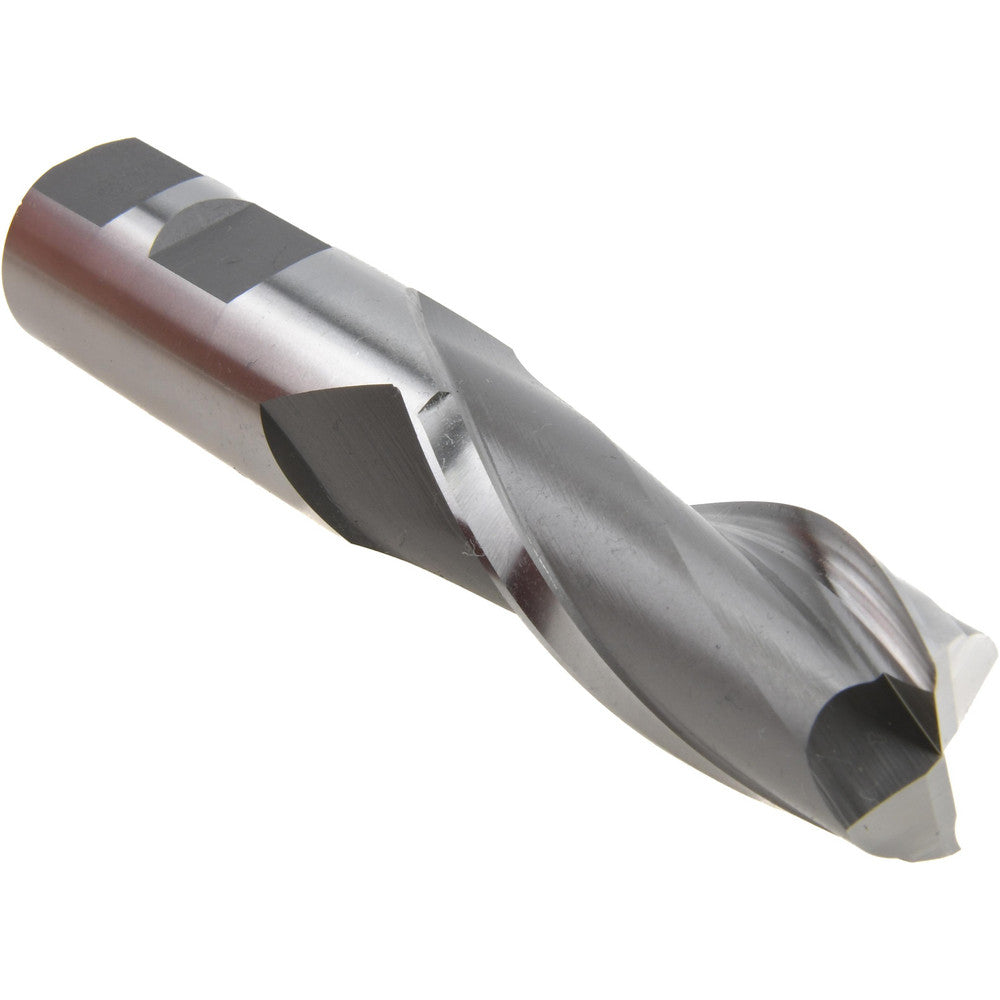 Hertel GG99915983 Square End Mill 7/8'' Dia, 2'' LOC, 7/8'' Shank Dia, 4-1/4'' OAL, 2 Flutes, High Speed Steel