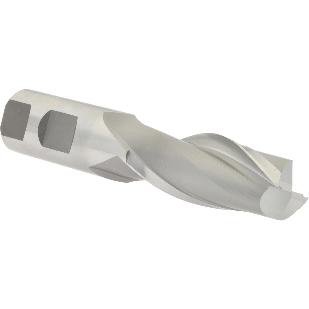 Hertel GG99914159 Square End Mill 1" Dia, 2-1/4" LOC, 2 Flutes, High Speed Steel