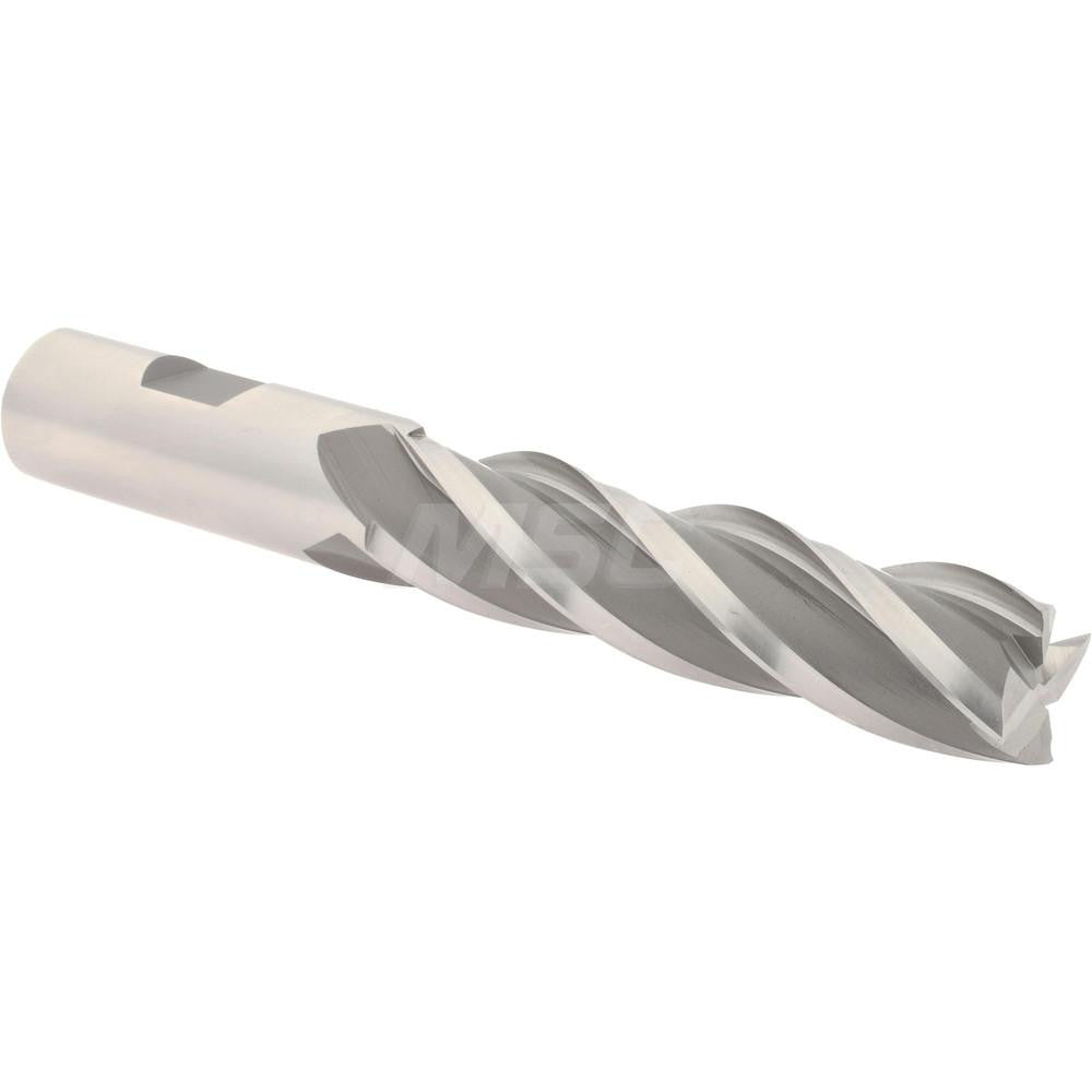 Hertel GG040048 Square End Mill 3/4'' Dia, 3'' LOC, 3/4'' Shank Dia, 5-1/4'' OAL, 4 Flutes, High Speed Steel