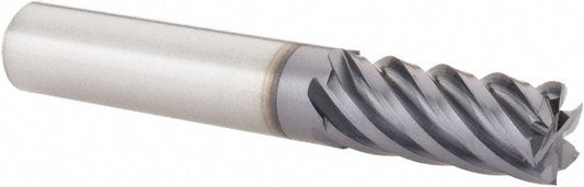 YG-1 84584TF Square End Mill 3/8" Dia, 7/8" LOC, 6 Flute, Solid Carbide