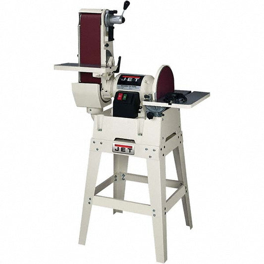 Jet 708599K 48" x 6" Horizontal & Vertical Combination Sanding Machine 12" Disc Dia