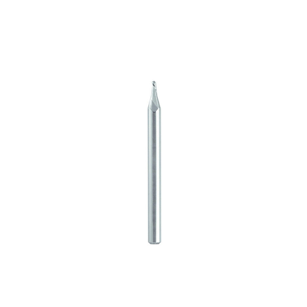 Seco 17002576 Ball End Mill 0.0200" Dia, 0.0300" LOC, 2 Flute, Solid Carbide