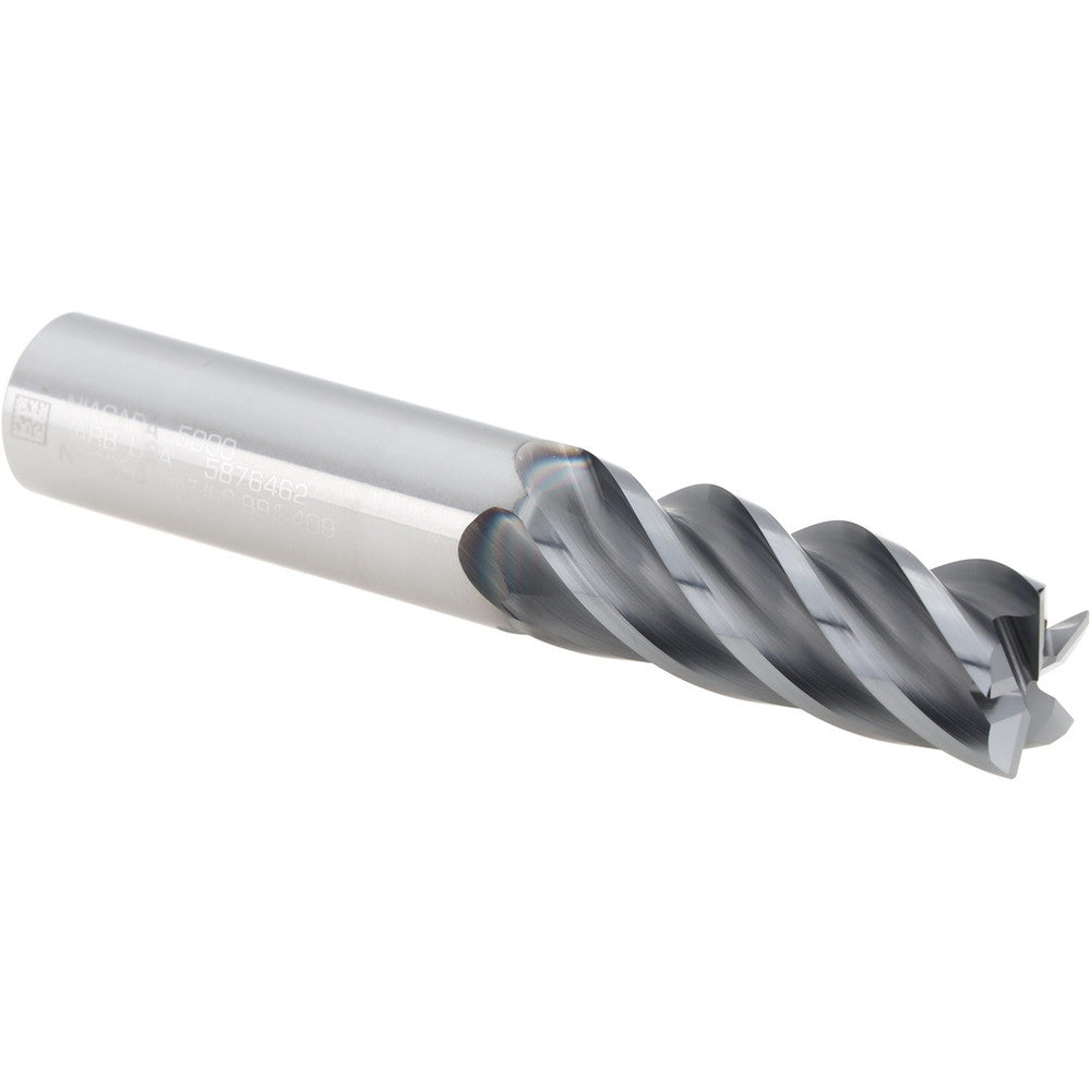 Seco 10303125 Corner Radius End Mill 1/2" Dia, 1-1/4" LOC, 0.0150" Radius, 5 Flute, Solid Carbide