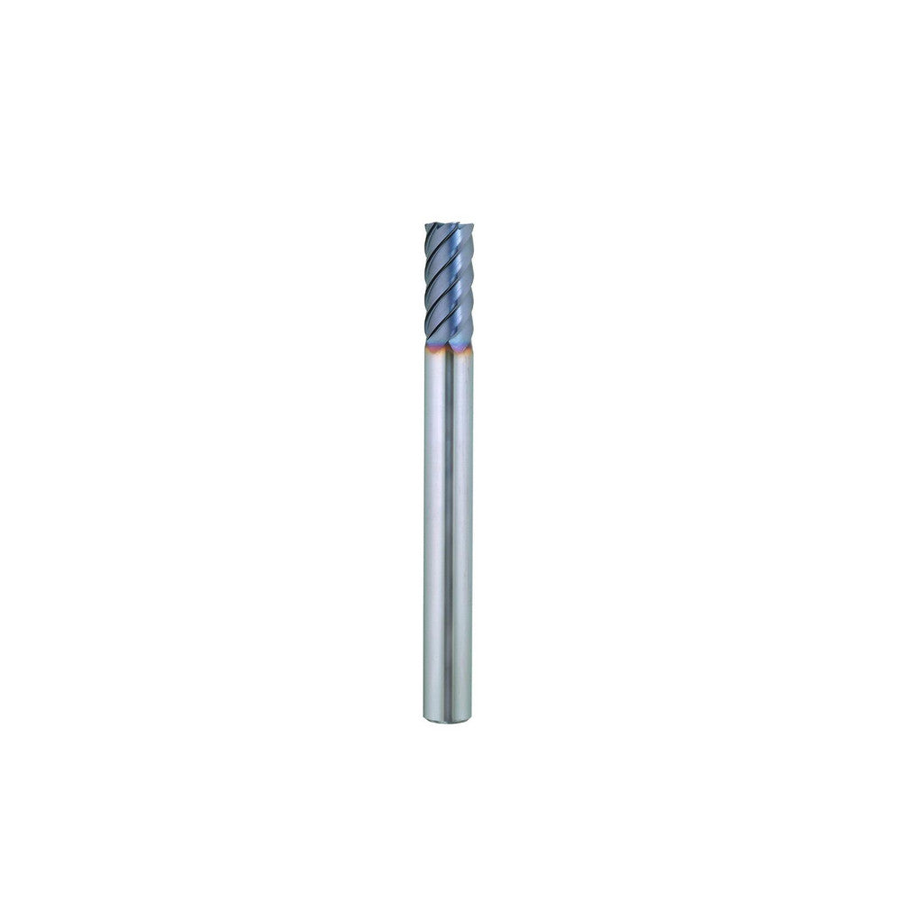 Seco 17004769 Square End Mill 1/8" Dia, 3/8" LOC, 6 Flute, Solid Carbide