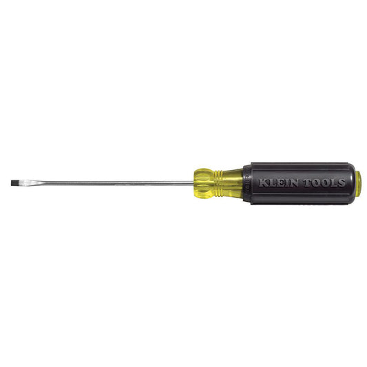 Klein Tools 607-3 Slotted Screwdriver 3/32" Width, 5-3/4" OAL, 3" Blade Length