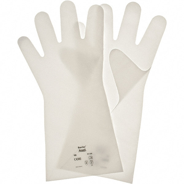 Ansell 02-100-10 Series 02-100 Chemical Resistant Gloves  2.50 Thick,  Unsupported,