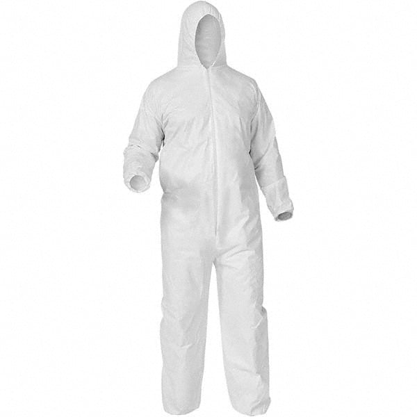 KleenGuard 38941 Disposable Coveralls Size 2X-Large, Polypropylene, Zipper Closure
