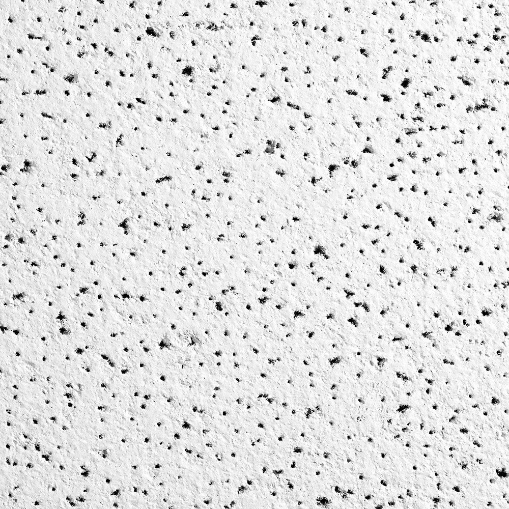 Armstrong World 1732N FINE FISSURED 24 in x 24 in Angled Tegular Edge Ceiling Tile, White