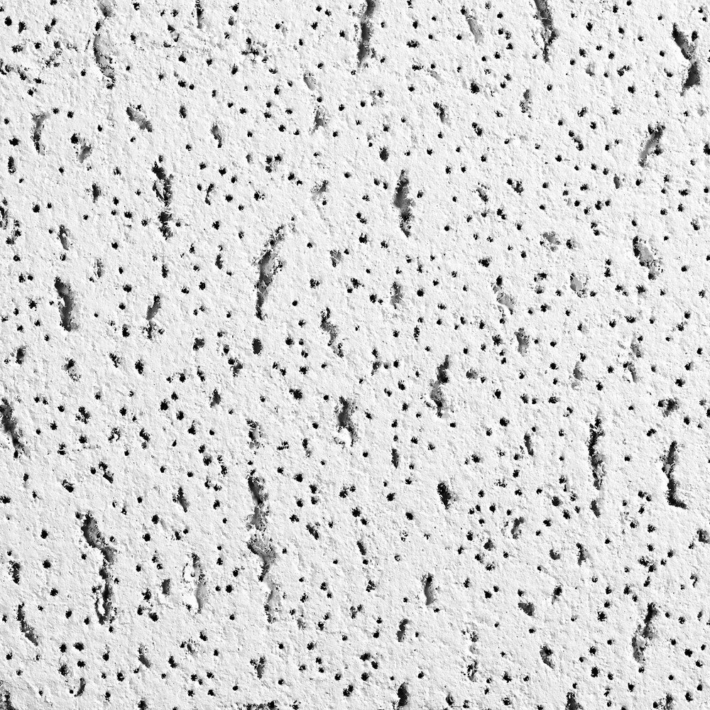 Armstrong World 756AN FISSURED 24 in x 24 in Ceiling Tile, White