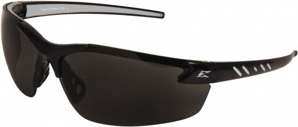 Edge Eyewear DZ116-G2 Safety Glasses Scratch-Resistant, Polycarbonate, Smoke Lenses, Frameless