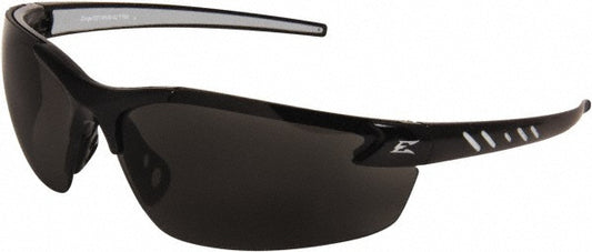 Edge Eyewear DZ116-G2 Safety Glasses Scratch-Resistant, Polycarbonate, Smoke Lenses, Frameless