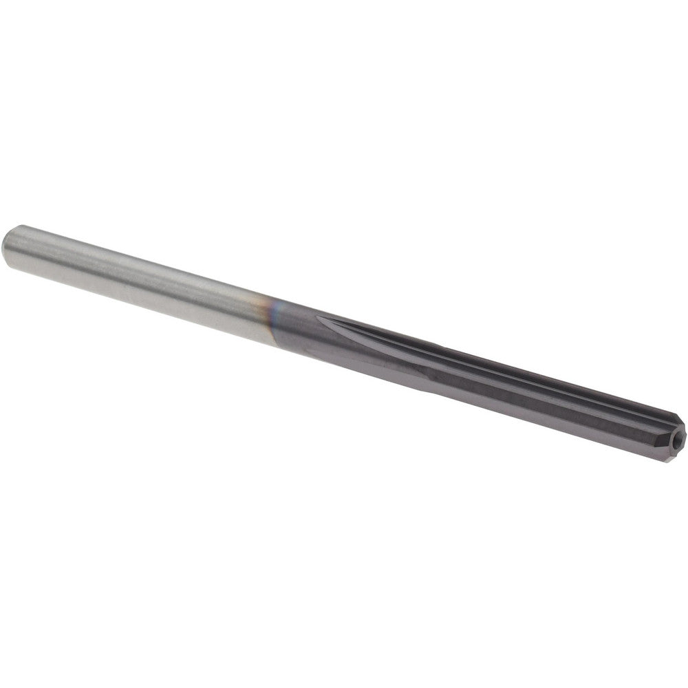 M.A. Ford 27215800A Chucking Reamer 0.1580" Dia, 2-1/2" OAL, 3/4" Flute Length, Straight Flute, Straight-Cylindrical Shank, Solid Carbide